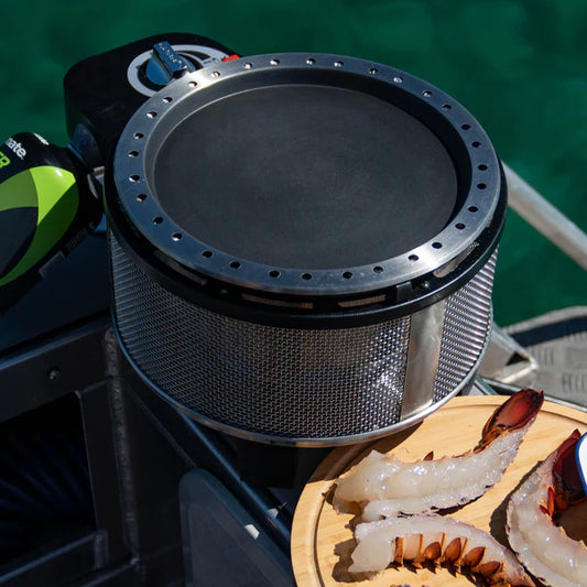 COBB Grill Frying Pan and Fork