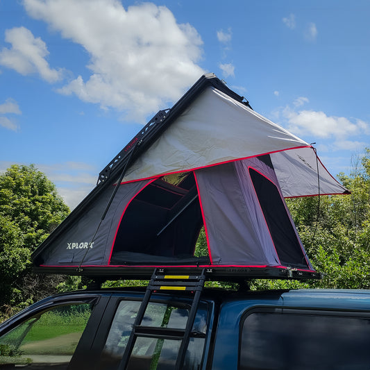Xplora Aluminium Hard Shell Tent - Rear opening/Clam Shell