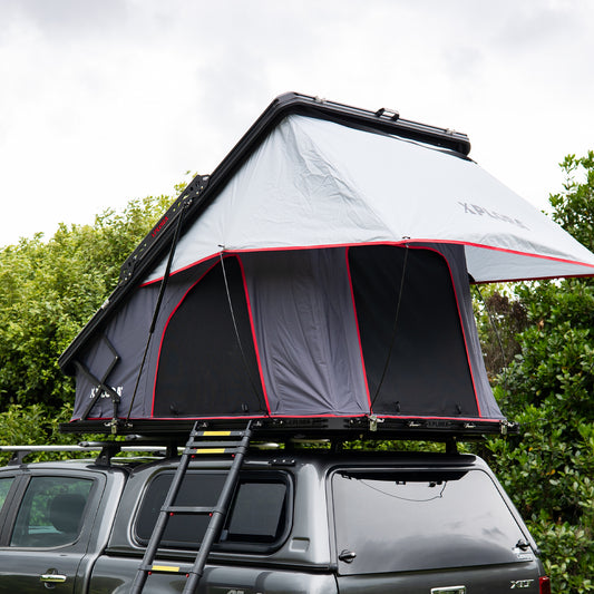Xplora Aluminium Hard Shell Tent Double Hinge - Rear opening/Clam Shell