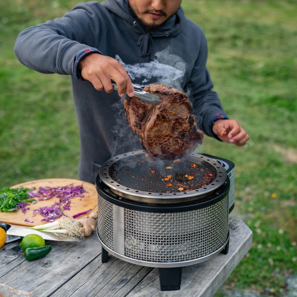 COBB Grill Frying Pan and Fork