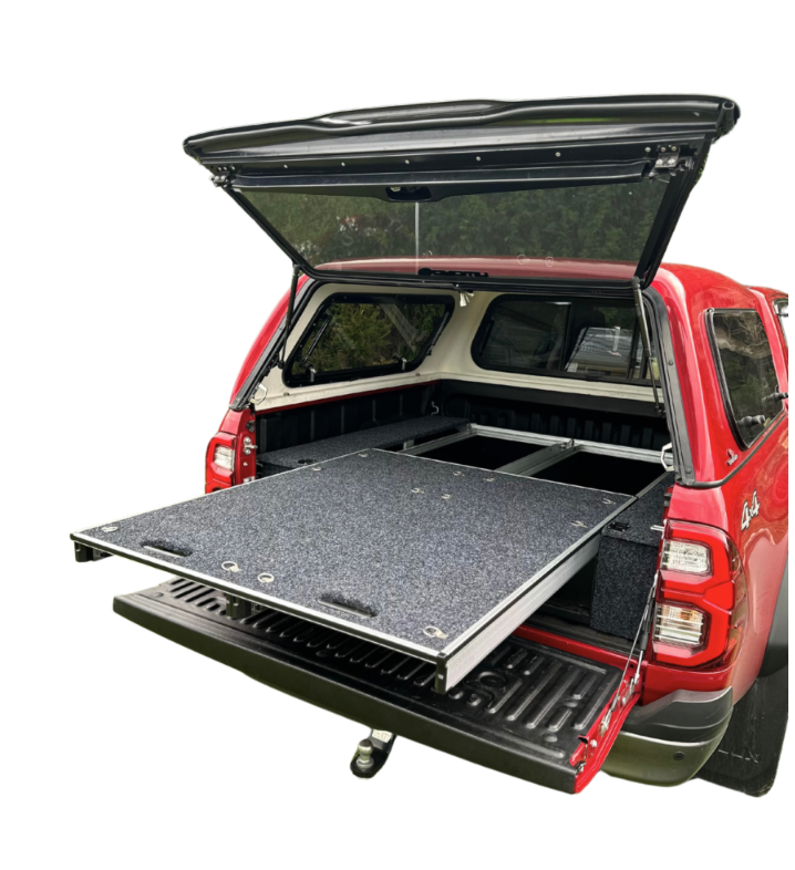 Xplora 1300mm Rear Ute Drawer - Dual top slide - XPLORA