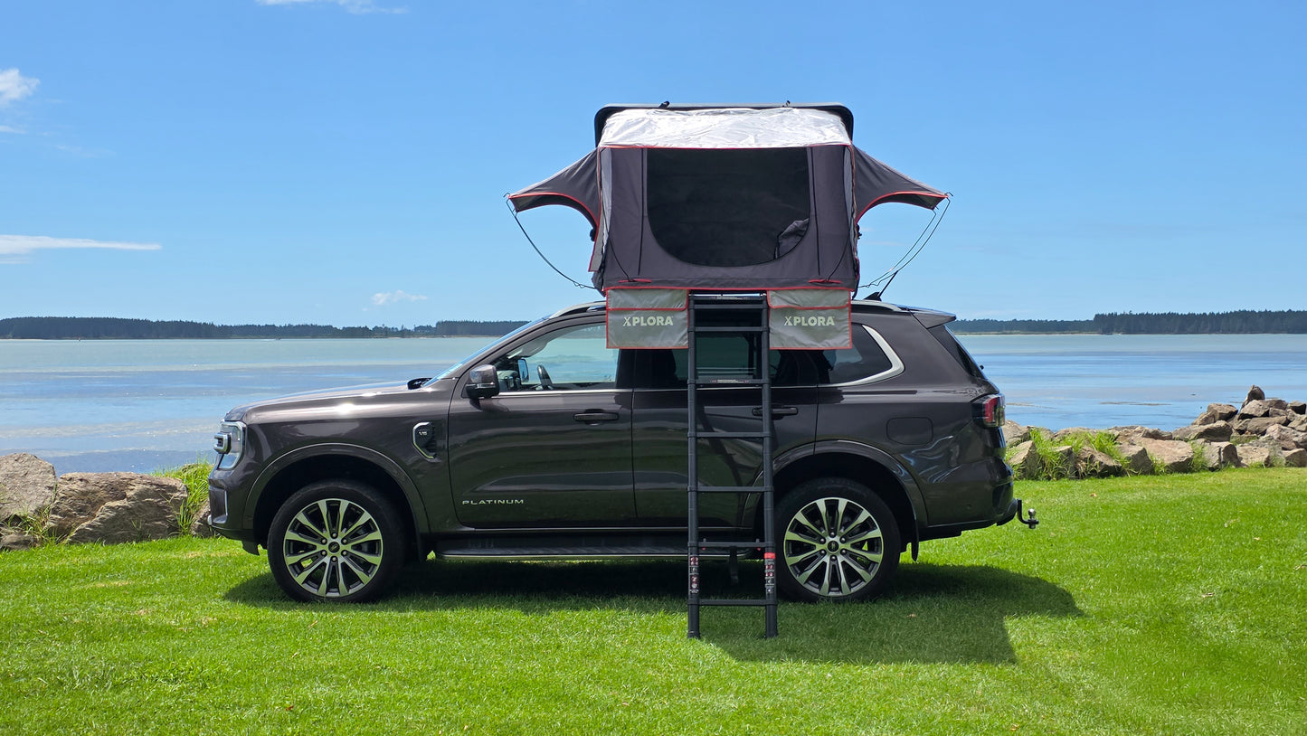 Xplora Hard Shell Roof Top Tent - Black