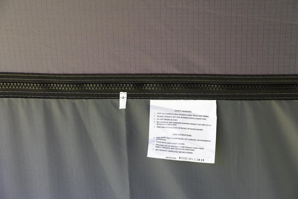 2.5m Quickshade wall