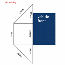 Load image into Gallery viewer, Xplora 180 Degree Awning